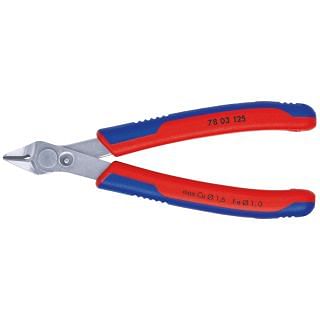 Szczypce tnące do elektroniki KNIPEX SUPER KNIPS 78 03 125