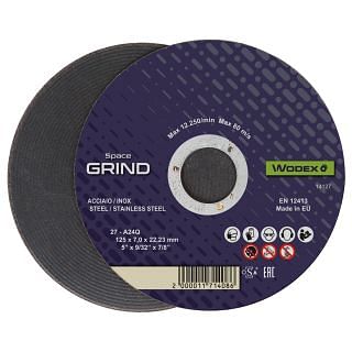 Depressed centre grinding discs WODEX SPACE GRIND