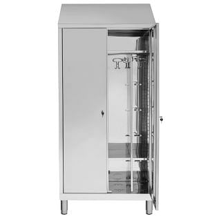 Garment lockers dirty/clean stainless steel AISI 430