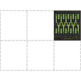 Set of micro screwdrivers for slotted and Phillips/Pozidriv screws WODEX WX9600/SE10