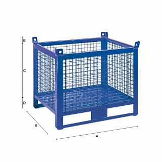 Metal mesh pallet containers SALL