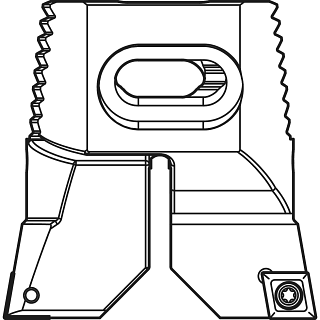 Roughing insert holders SWISS MBM