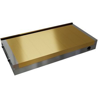 Magnetic plates in brass