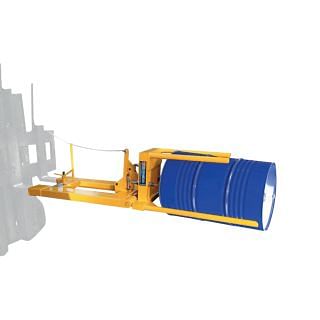 Manual clamp for 200 liter drum tilter