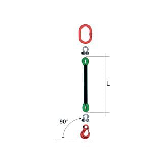 Pendenti con funi in fibra M7410