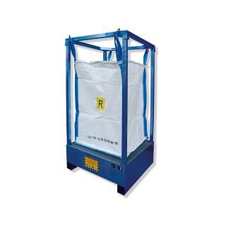 Big bag containers with SALL spill pallet