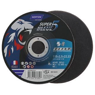 Discos de corte c&#243;ncavos NORTON SUPER BLEUE 4