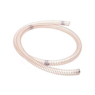 Flexible hose pipe PUR armed for industrial aspirators