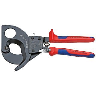 Ratchet action cable cutters for copper and aluminum cable ø 32 mm KNIPEX 95 31 280