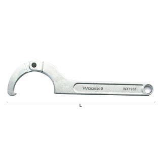 Adjustable hook wrenches WODEX WX1982