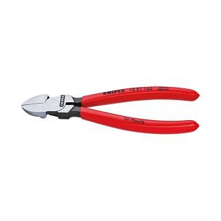 Seitenschneider für Kunststoff-Werkstoffe KNIPEX 72 01 140/160/180