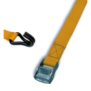 Ladder lock closure, hook-ended straps B-HANDLING