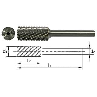 Carbide rotary burrs PFERD ZYAS