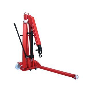 Foldable hydraulic cranes with low profile legs B-HANDLING