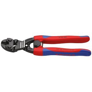 Seitenschneider mit doppelter Hebelkraft und abgewinkeltem Kopf KNIPEX COBOLT 71 22 200