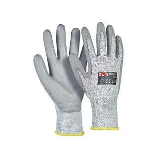 Cut-resistance gloves coated in polyurethane WRK