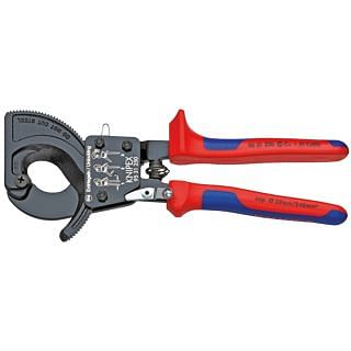 Cizallas con bisagra para cables de cobre y aluminio ø 32 mm KNIPEX 95 31 250