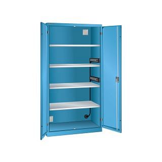 Battery charger cabinets with swing doors LISTA 62.955