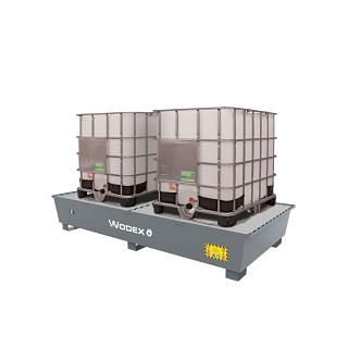 Spill pallets in steel for cisterns WX9905 WODEX