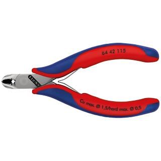 Tronchesi frontali a 27° per elettronica e meccanica fine KNIPEX 64 42 115