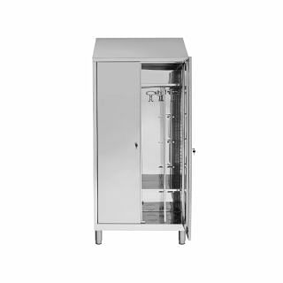 Garment lockers dirty/clean stainless steel AISI 430