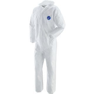 Disposable full overalls with hood in dupont TYVEK XPERT 500