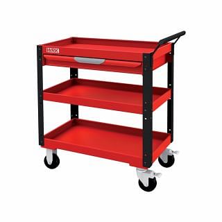 Workshop Trolleys with 3 tray levels with disassembled draw trays WRK