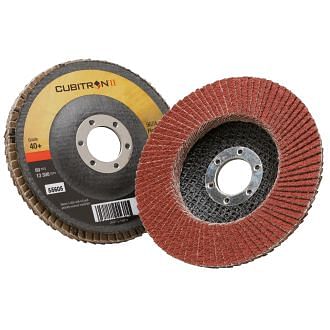 Flat flap grinding discs 3M 967/A CUBITRON II VERSIONE PIANA