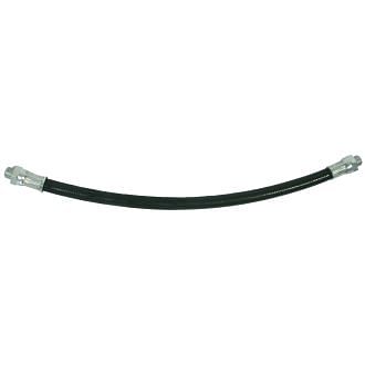 Flexible nylon hose for grease compressors