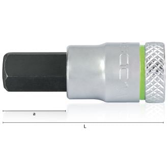 Llaves de tubo 1/4" para tornillos con hexágono hueco WODEX WX2010