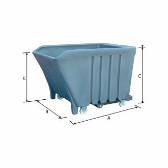 Polyethilene scrap holders