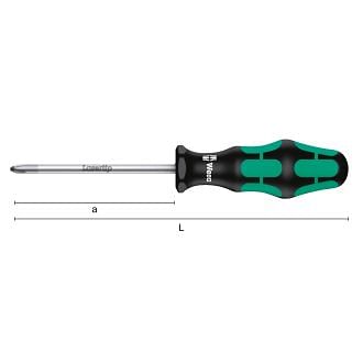 Screwdrivers for Philips screws WERA 350 PH