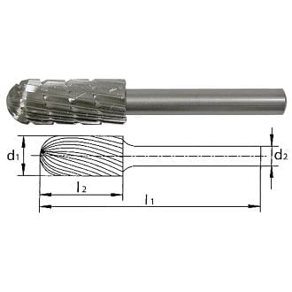 Rotary burrs in HSS PFERD C