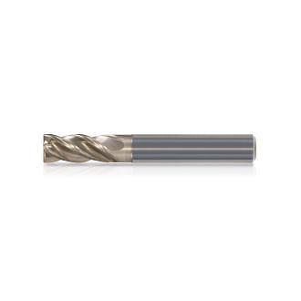 Solid carbide end mills with variable pitch and helix with 4 cutting edges KUM KERFOLG