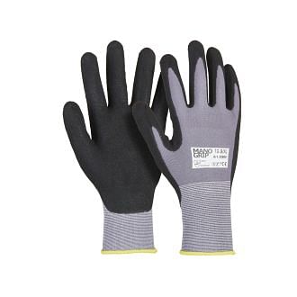 Guantes de nailon spandex impregnados en nitrilo microporoso MANOGRIP 30900