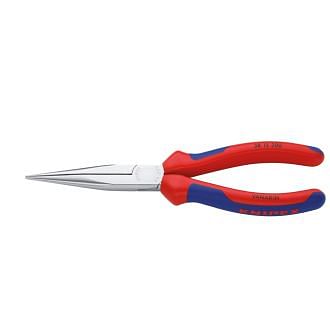 KNIPEX 38 15 200 Lange Flachrundzange für Mechanik