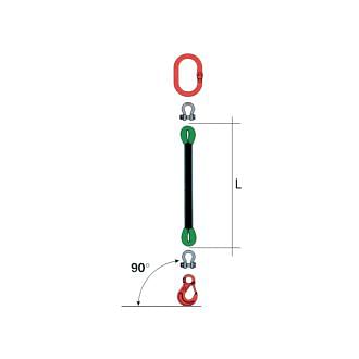 Lifting fiber slings M7410 B-HANDLING