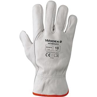 Guantes de piel plena flor bovina WODEX WX8420