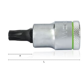 WODEX WX2020, 1/4“ Steckschlüssel für Torx-Schrauben