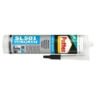 Acetic silicone sealants PATTEX SL 501