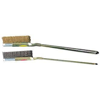 Slim wire hand brushes