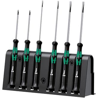 Set of screwdrivers for electronics WERA 2035/6 A