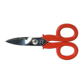 Electrician's scissors micro-toothed WRK