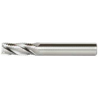 End mills for roughting in HSS Co8 multi-cutting WRK