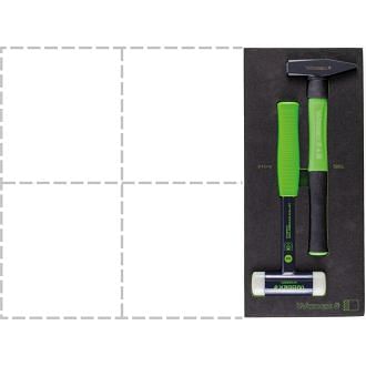 WODEX, Schlosserhämmer und rückschlagfreie Gummihämmer aus Schaumstoff, WX9503/SE2