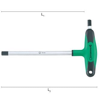 Chiavi a maschio esagonale con impugnatura STAHLWILLE 10768-2K