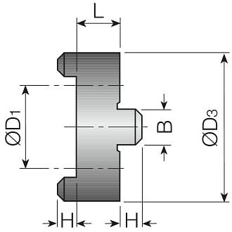 TUKOY, Mitnahmering, DIN 6366/1 für Spannfutter