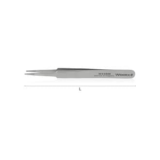 Tweezers spring bar in stainless steel WODEX WX3506