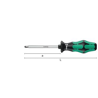 Screwdrivers for Philips screws WERA 350 SK PH