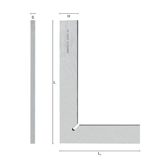 Flat squares in hardened steel WRK